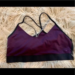 CHAMPION SPORTS BRA XL PURPLE